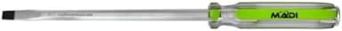 MADI 3/8-inch extreme demolition screwdriver with strike cap built to handle prying, chiseling, and heavy-duty line work abuse.