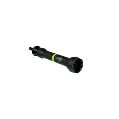 MADI Slot Socket Flip tool covering multiple bolt sizes for hardware and pole-top assemblies in a single compact tool.